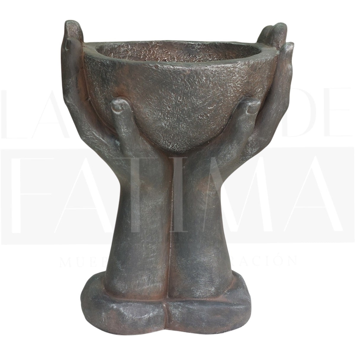 Figura Manos con Cuenco