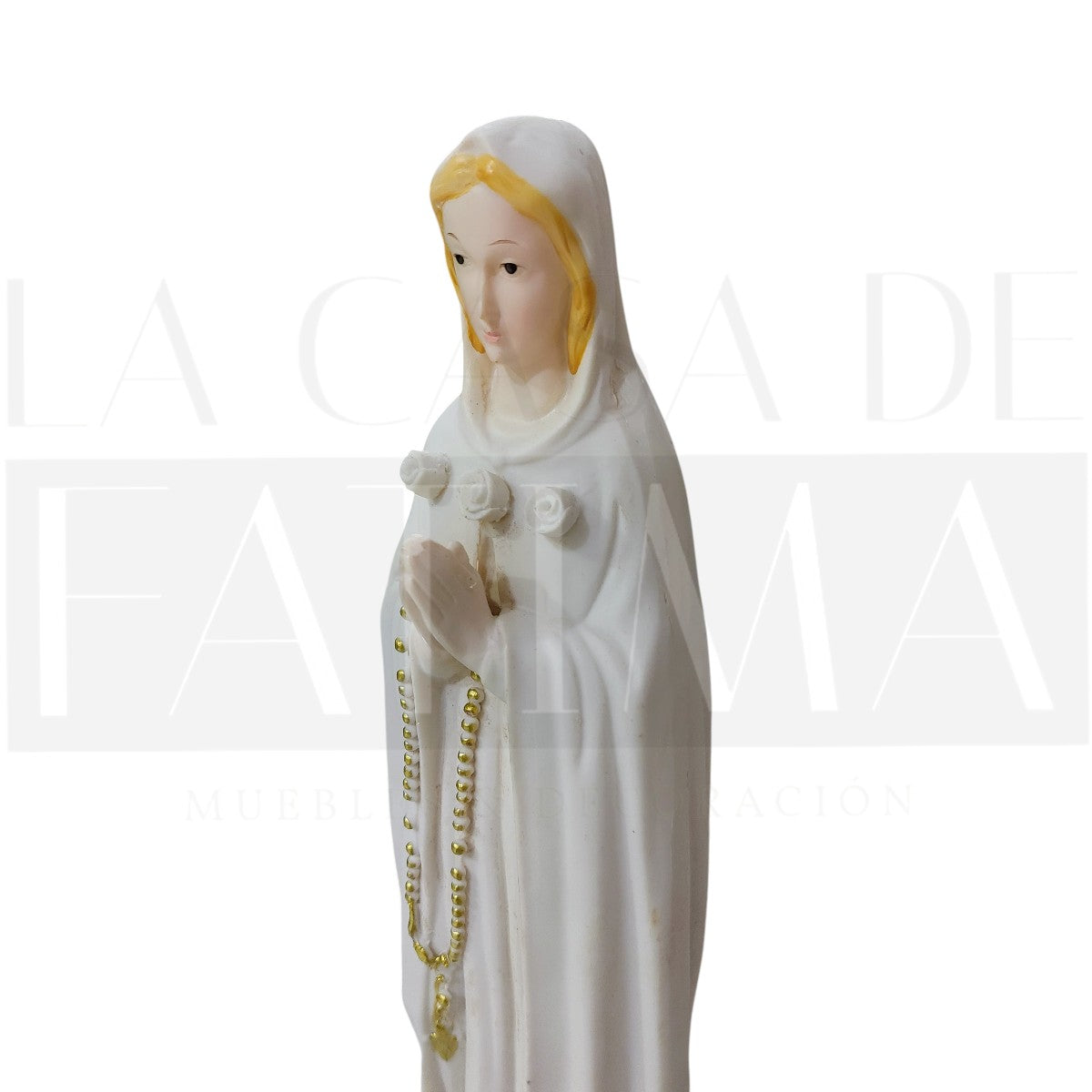 Imagen Virgen María Rosa Mística 35 cms.