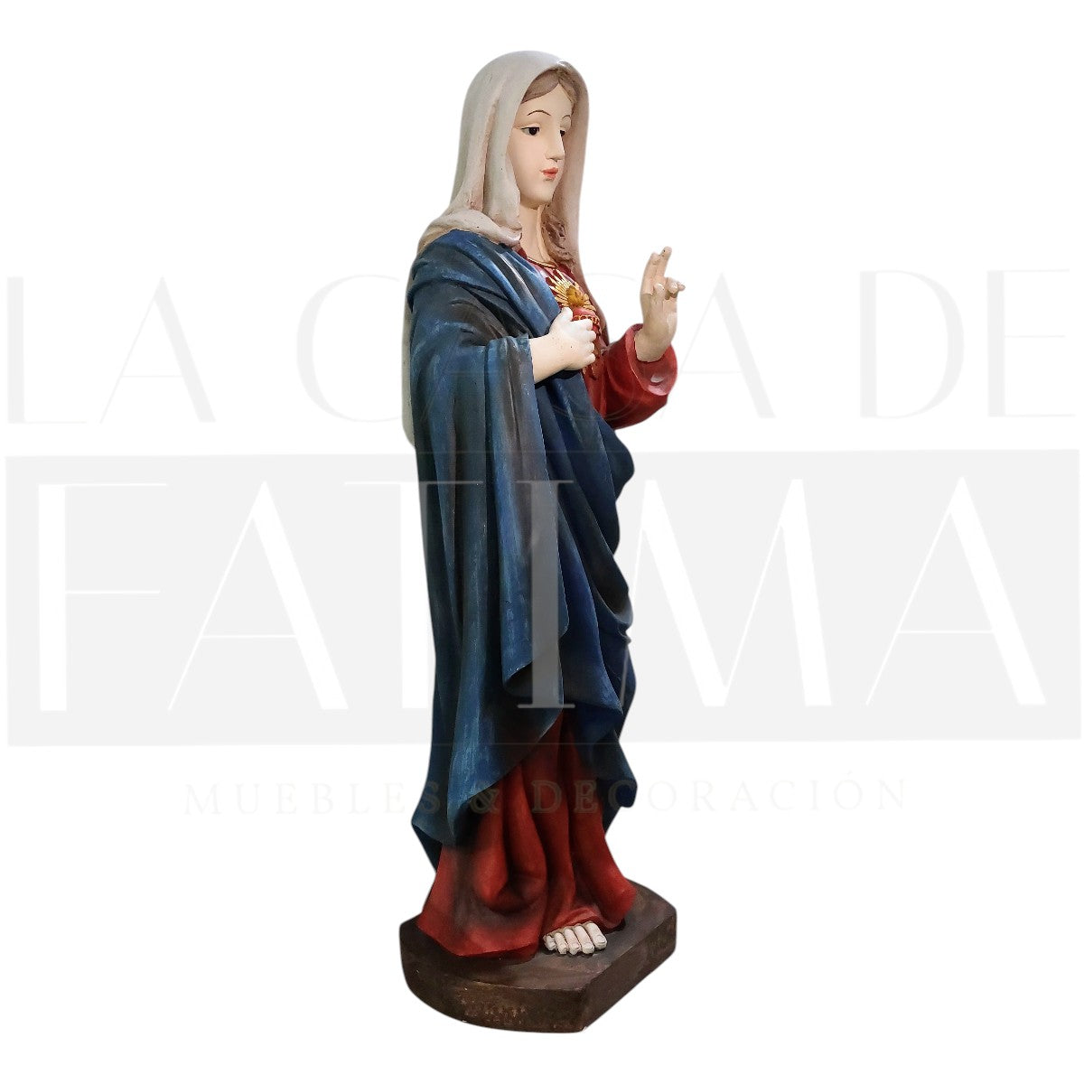 Imagen de la Virgen del Sagrado Corazón de María