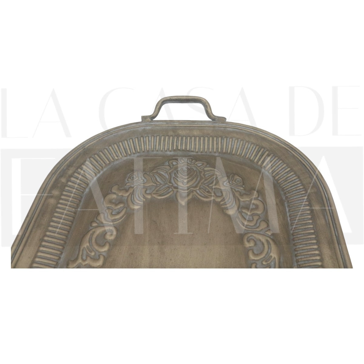 Set de 2 Bandejas Metálicas Rosas