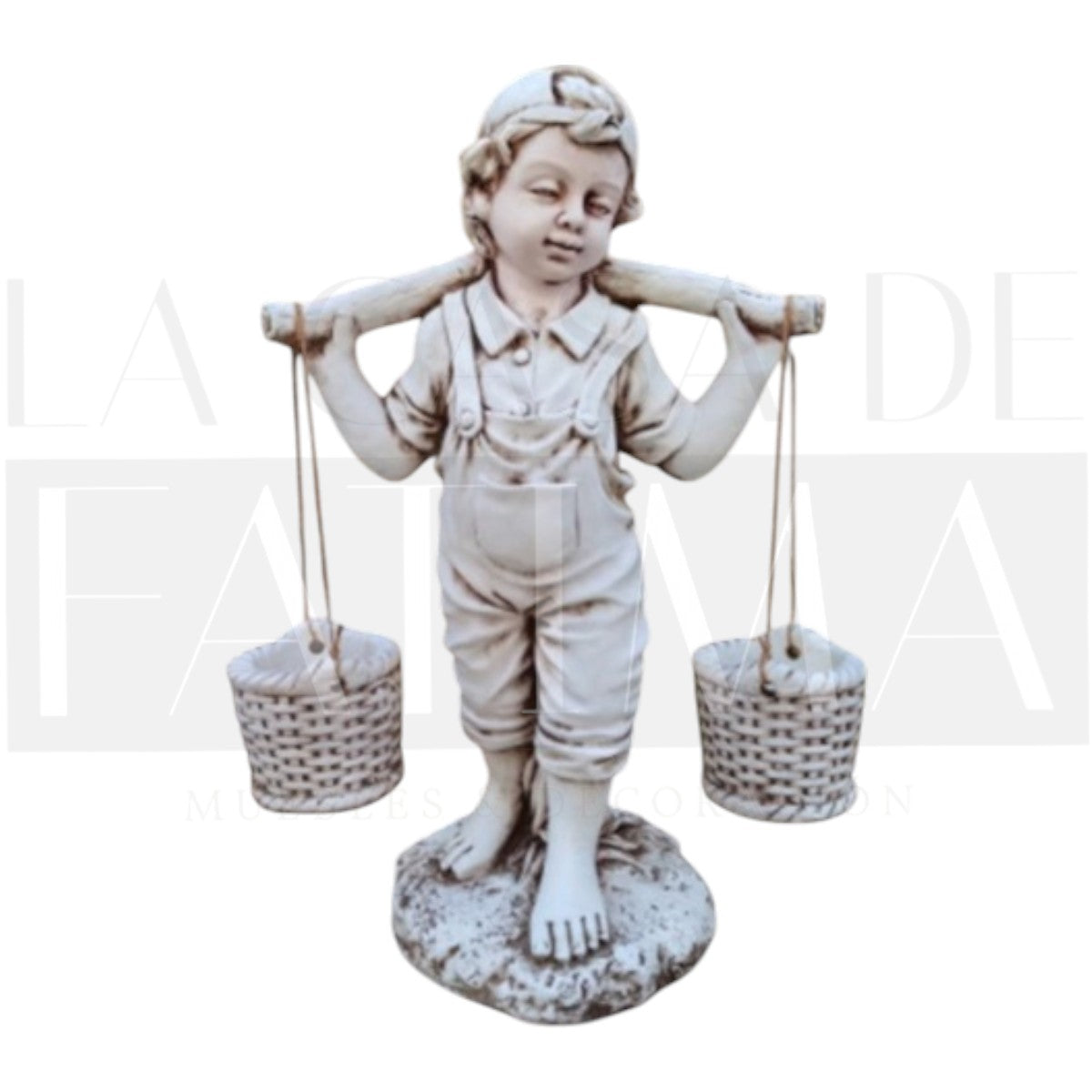 Figura Niño con Canastos