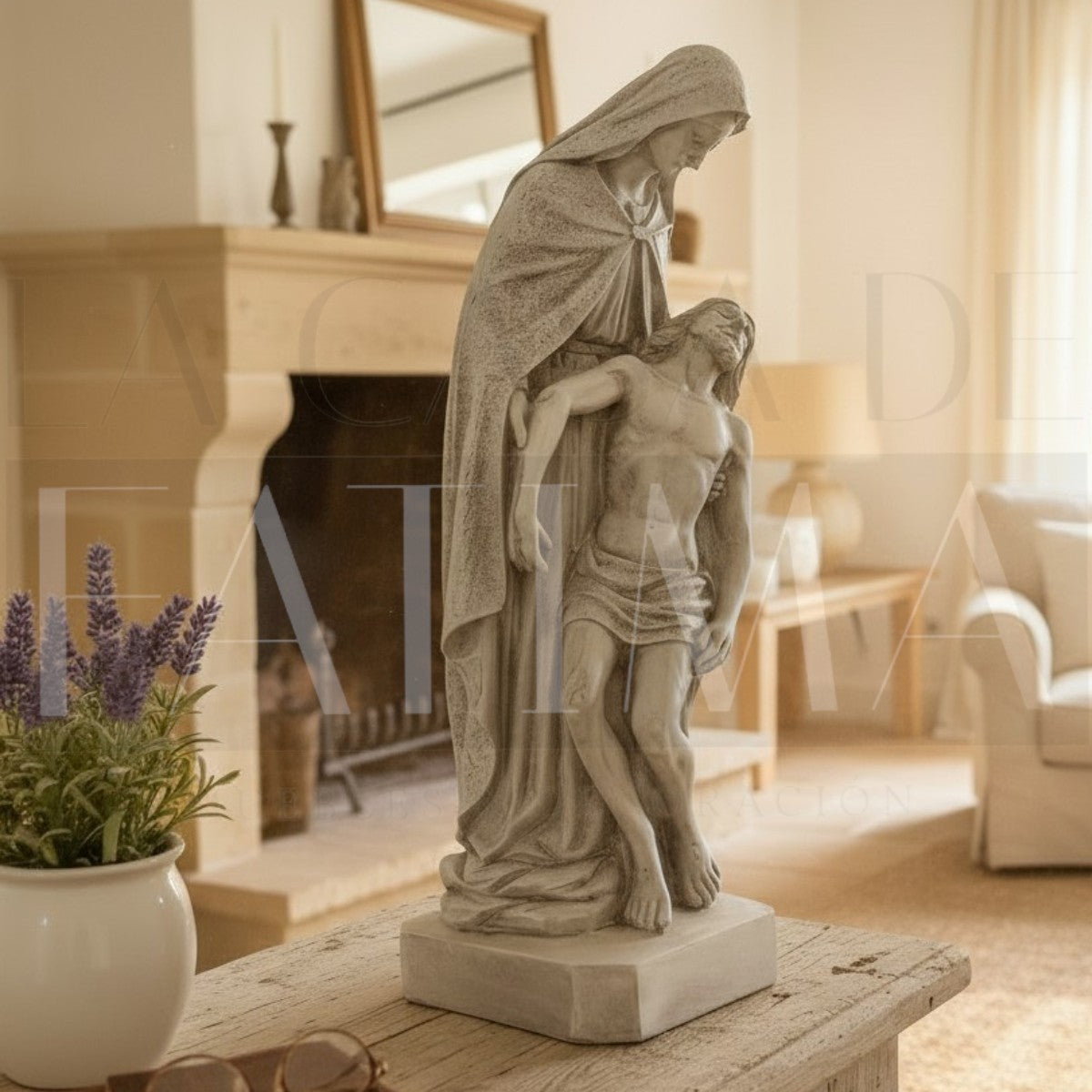 Imagen de La Piedad – Virgen María con Cristo 51 cms.