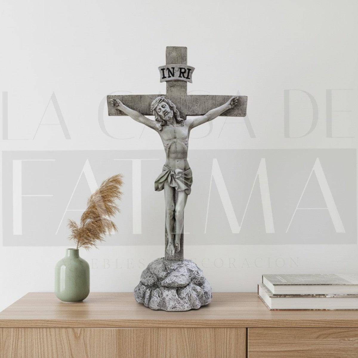 Imagen Cristo Crucificado INRI 50 cms.