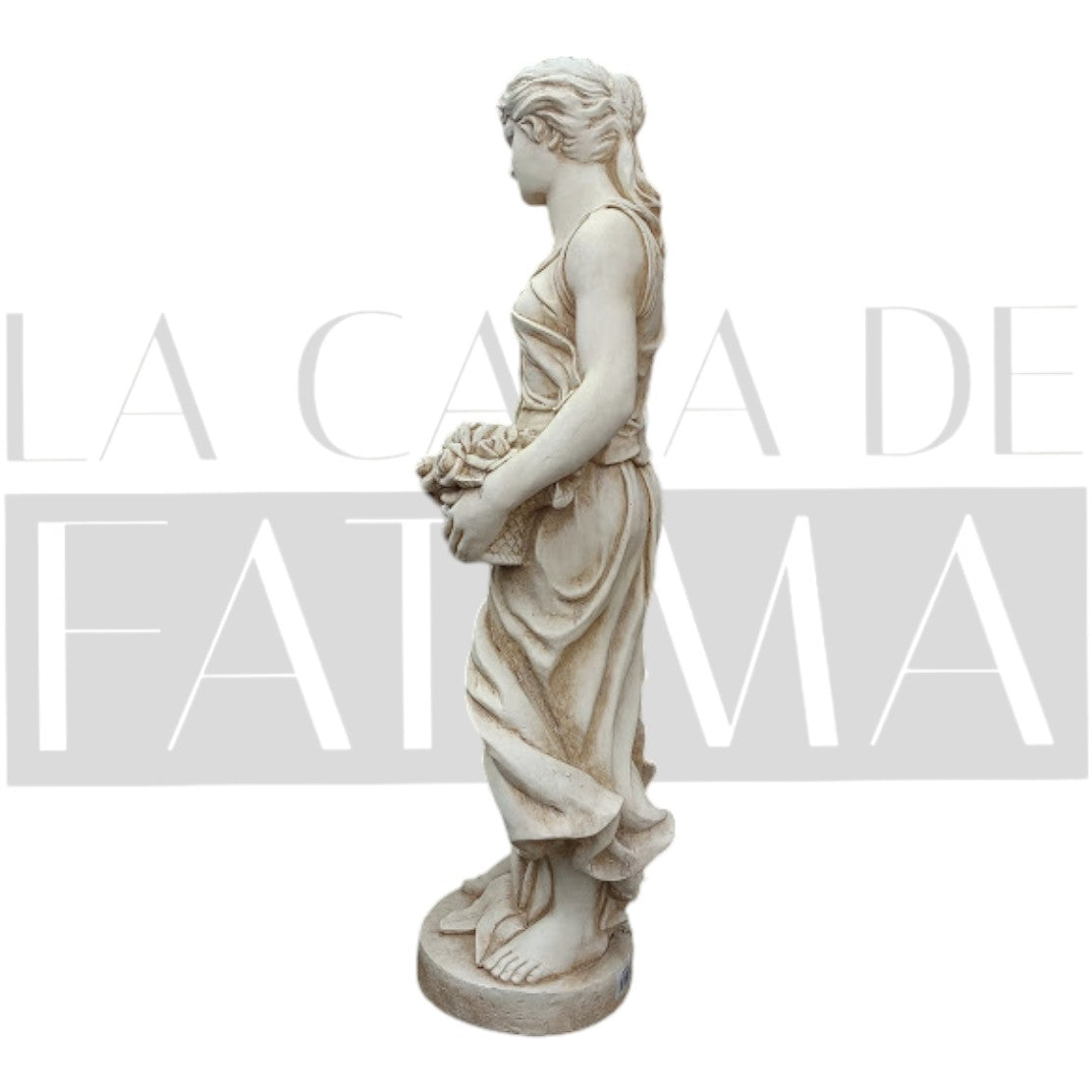 Figura Dama con Flores