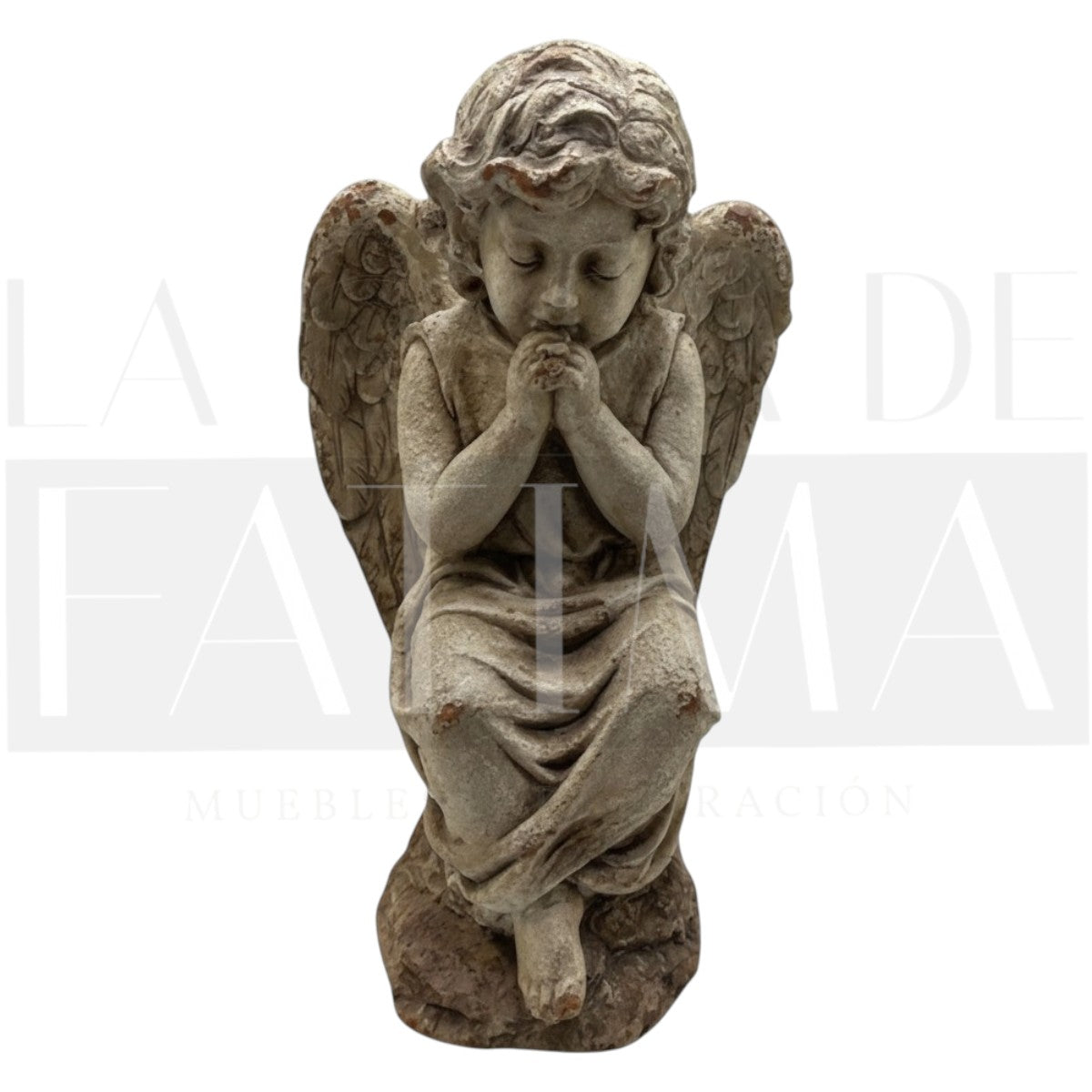 Figura Ángel sentado Vintage