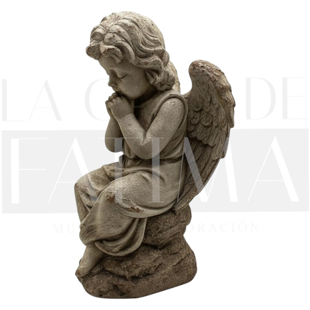 Figura Ángel sentado Vintage
