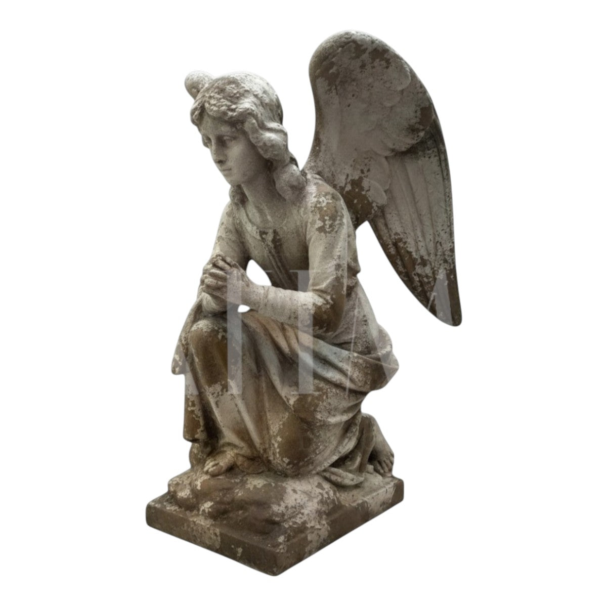 Figura Ángel Orante Vintage