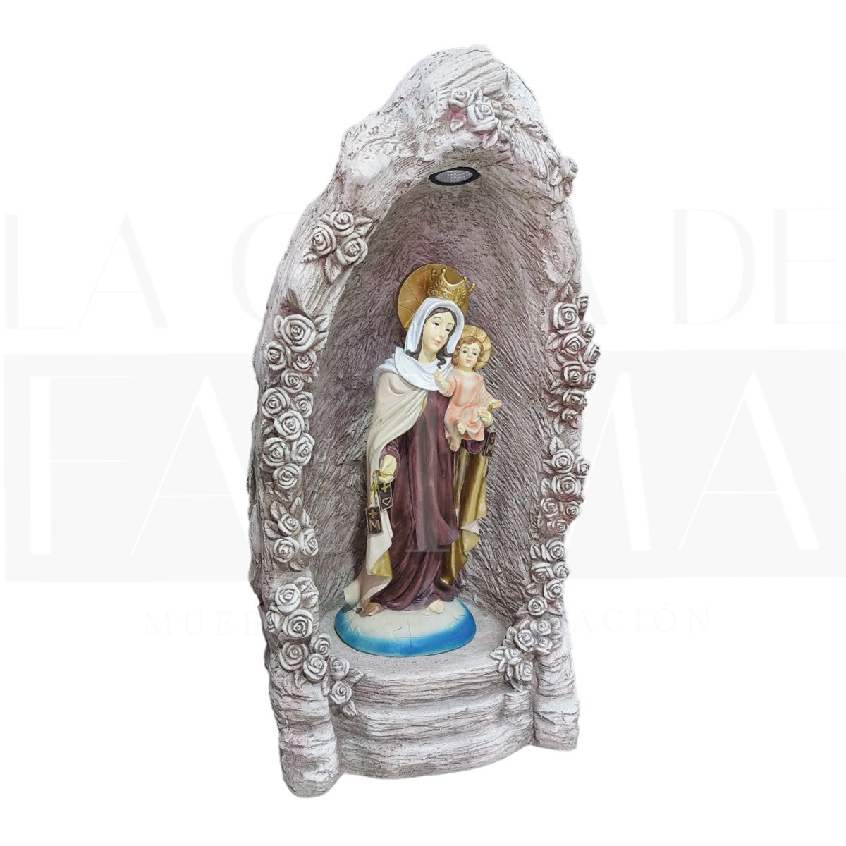 Gruta Virgen del Carmen 90 cm