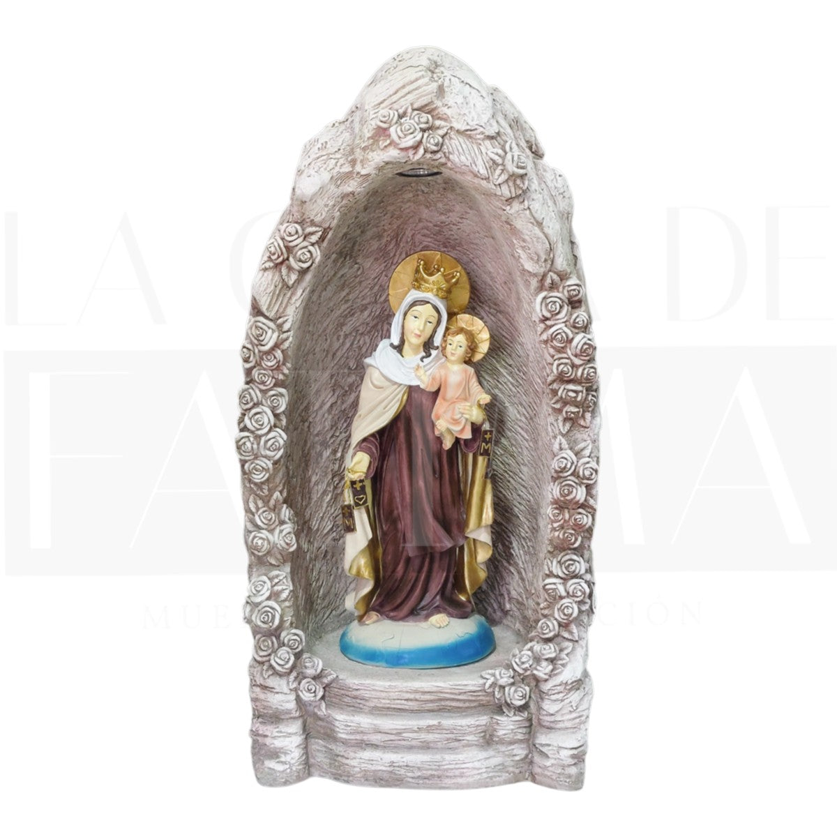 Gruta Virgen del Carmen 90 cm
