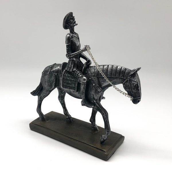 Figura Don Quijote a caballo