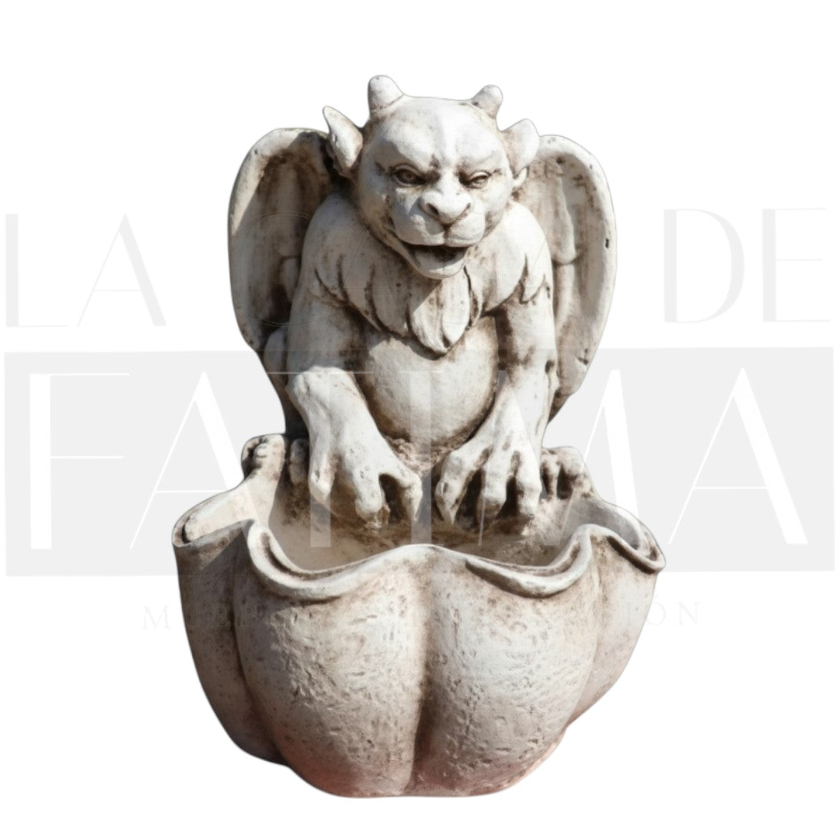 Figura Gárgola con Cuenco