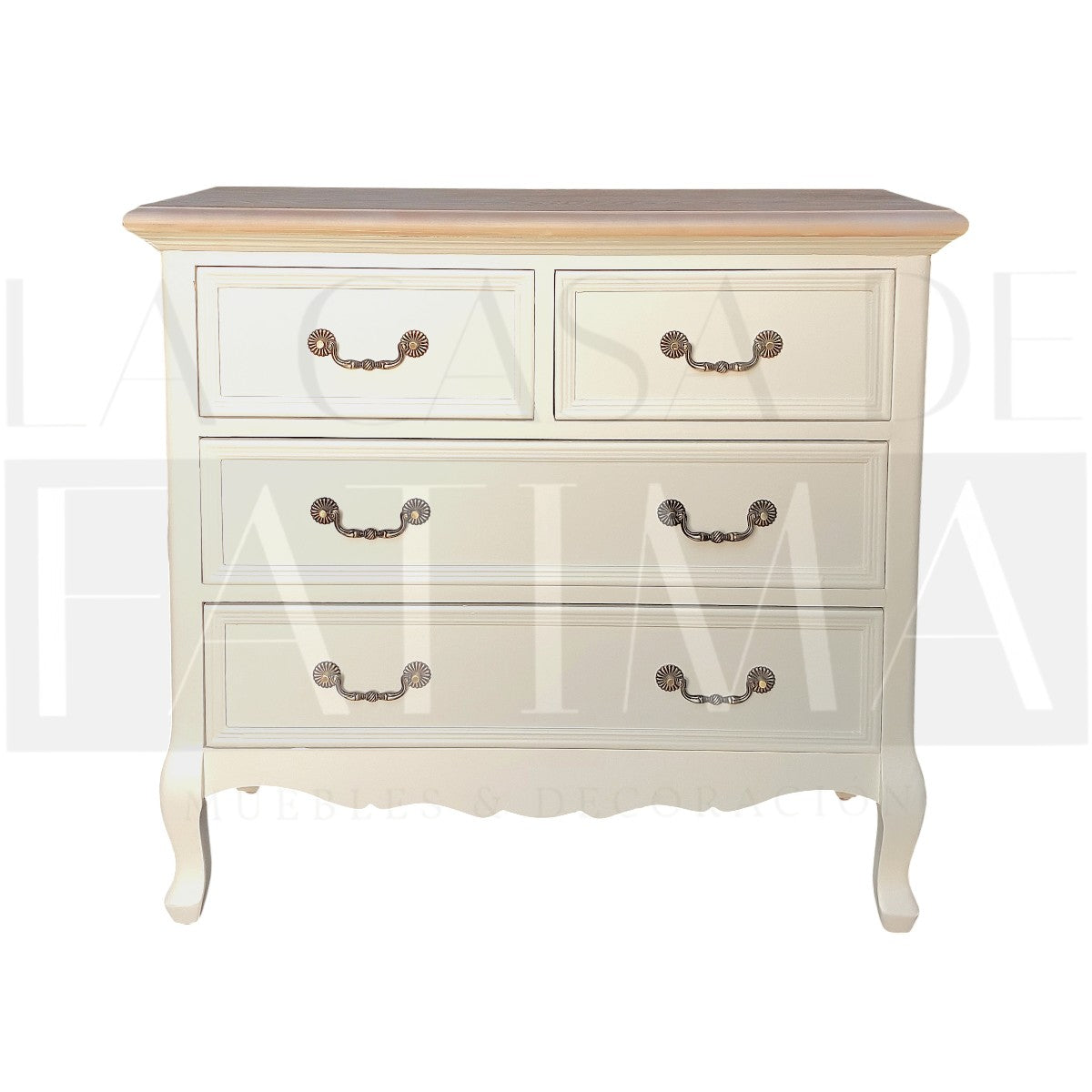 Cómoda Normando 4 Cajones