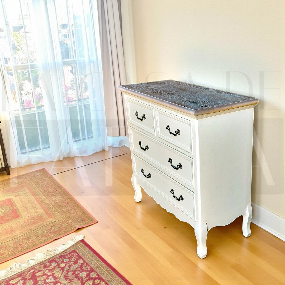 Cómoda Normando 4 Cajones