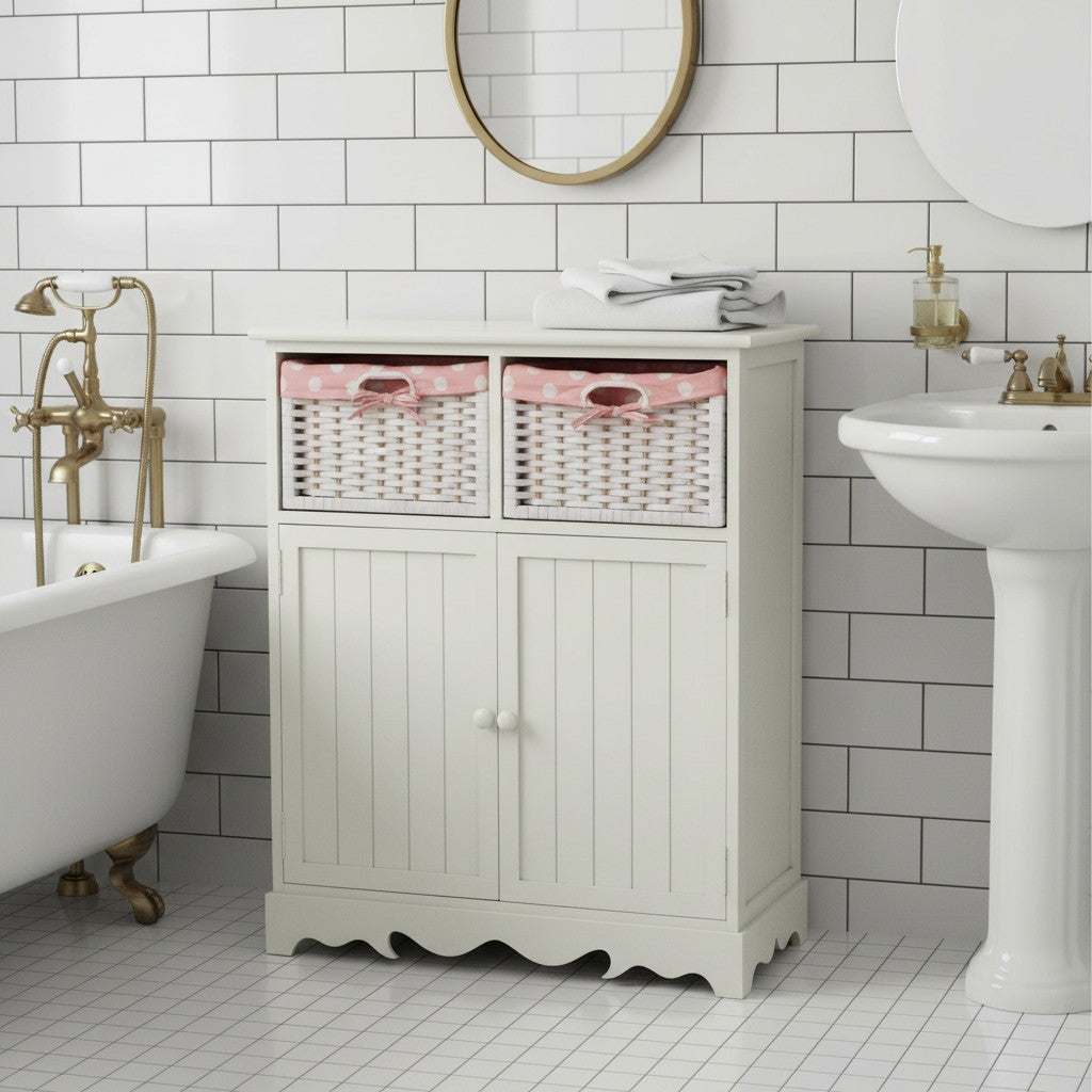 Mueble Organizador con 2 Canastos