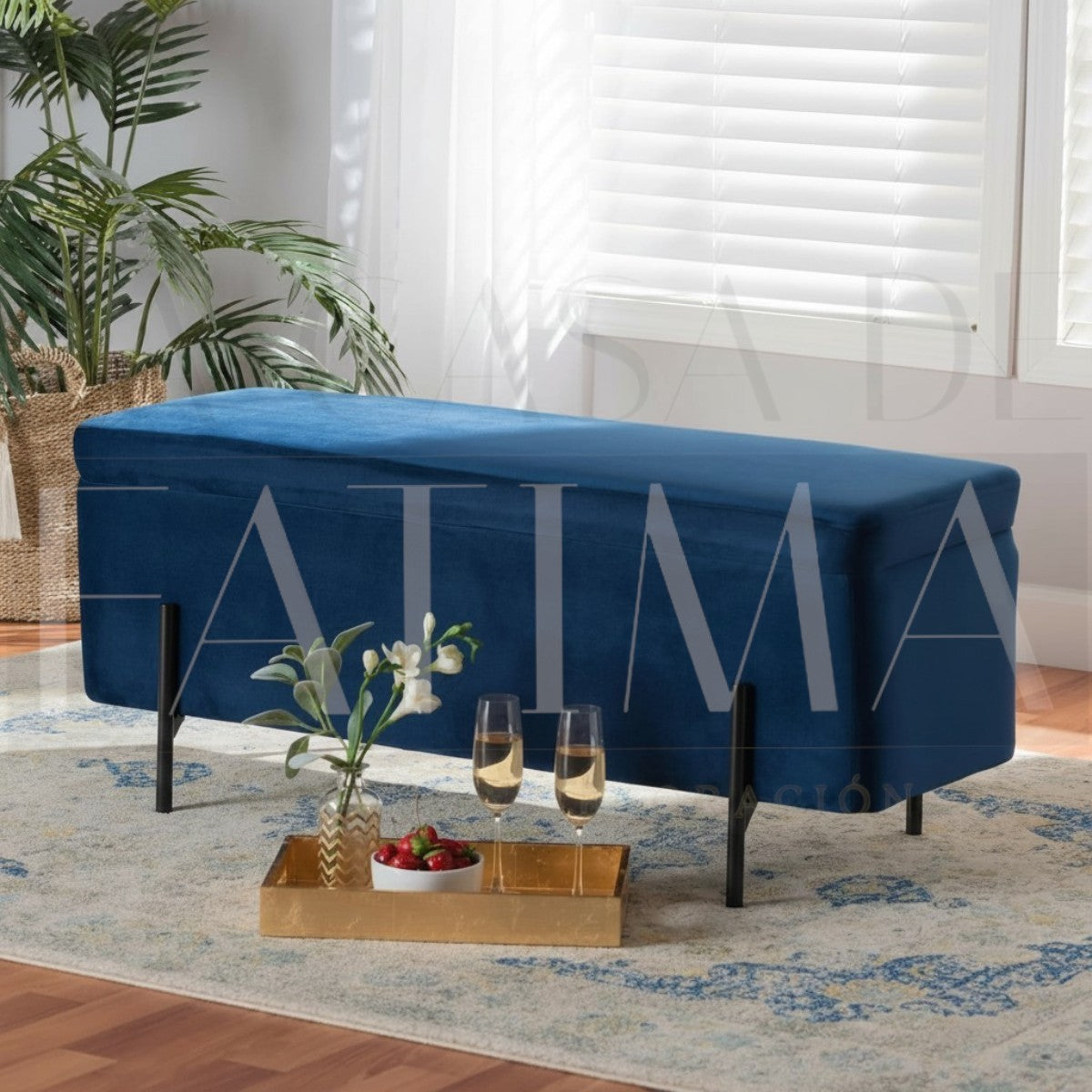 Banqueta Otoman Rectangular