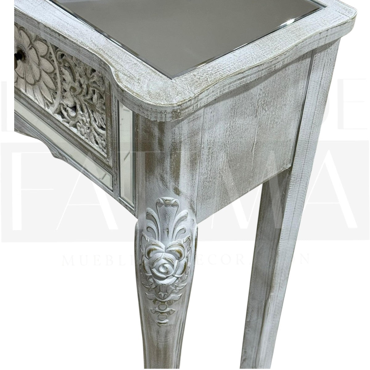 Mesa de Arrimo Espejada Rochelle