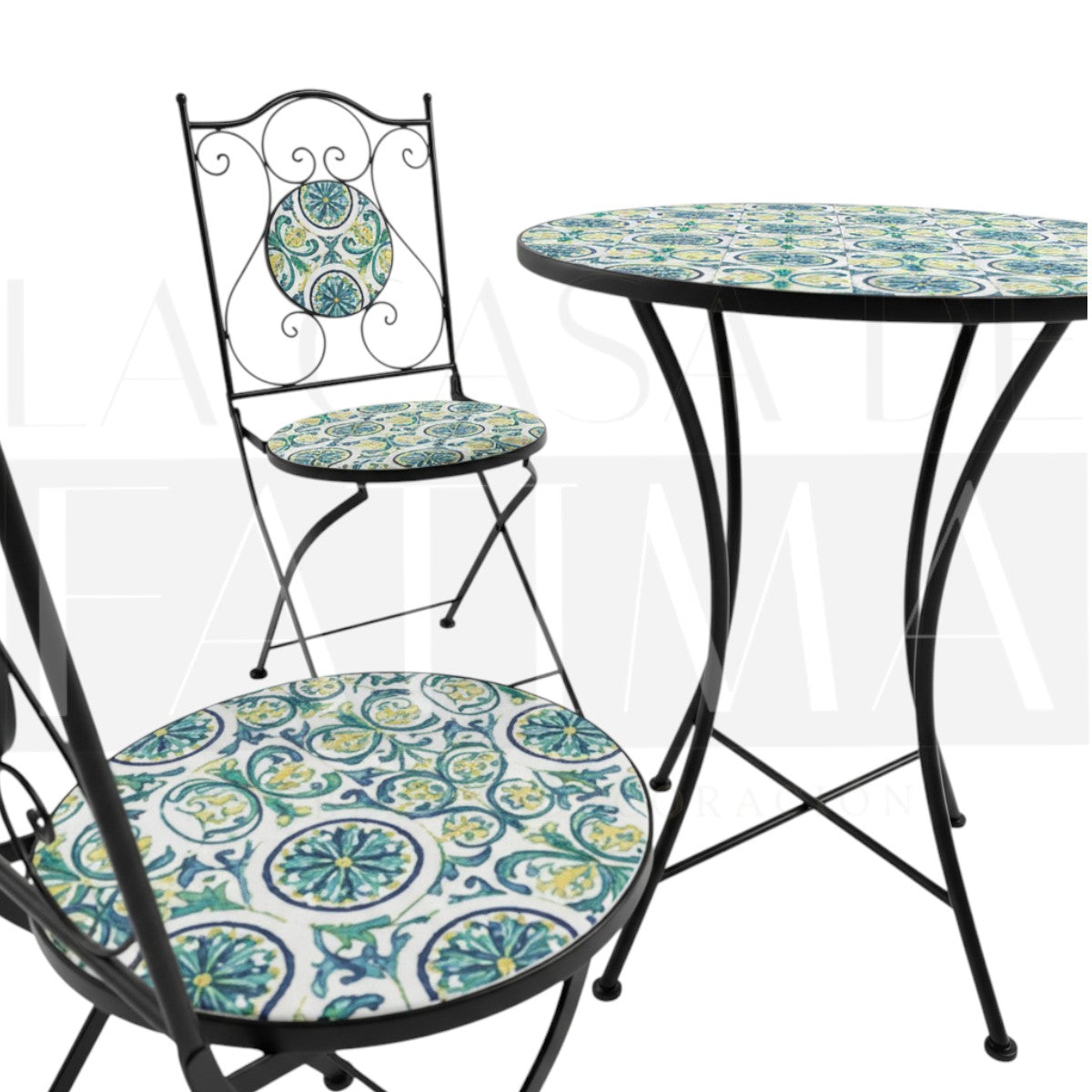 Set de Terraza Bistro Mosaico Positano