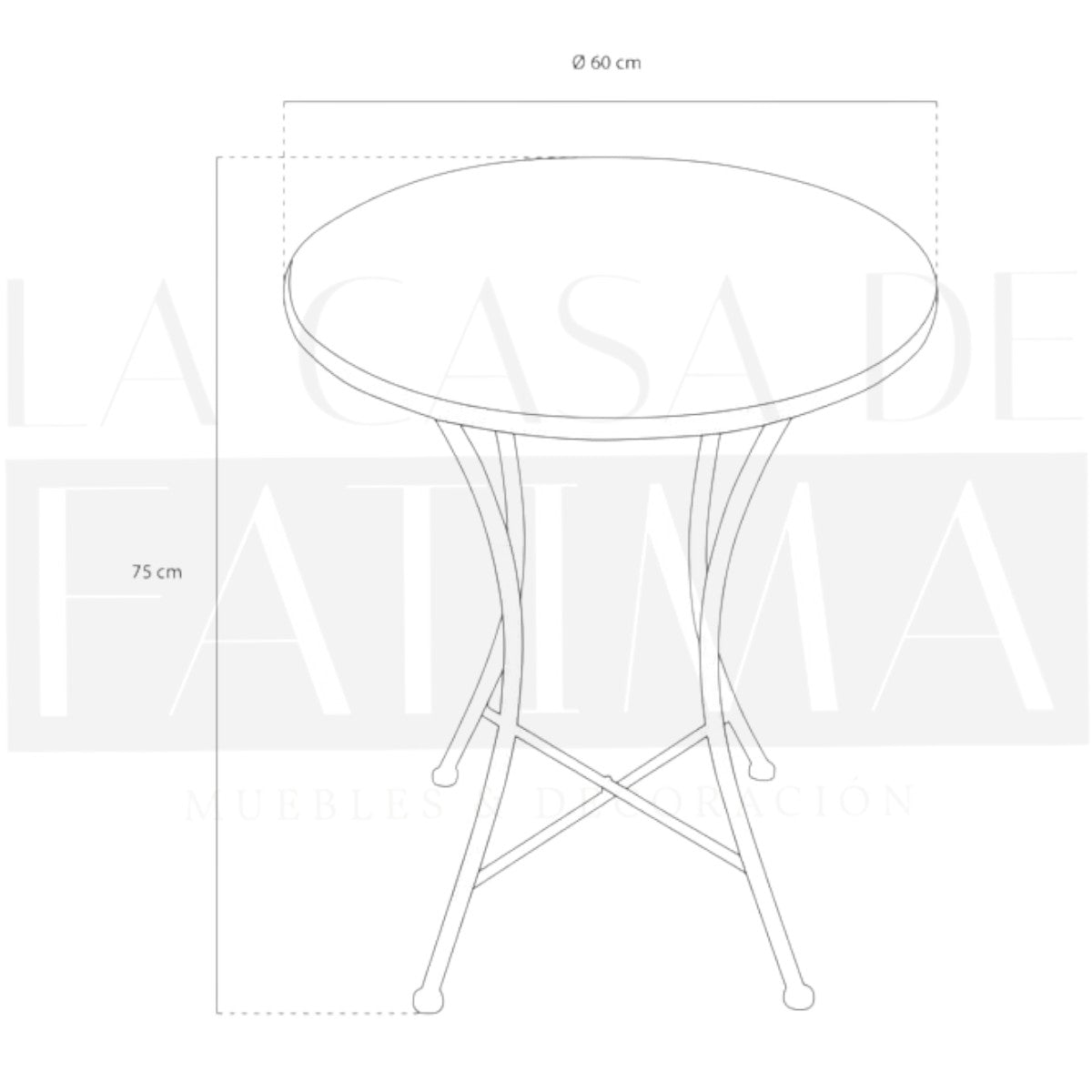 Set de Terraza Bistro Mosaico Positano