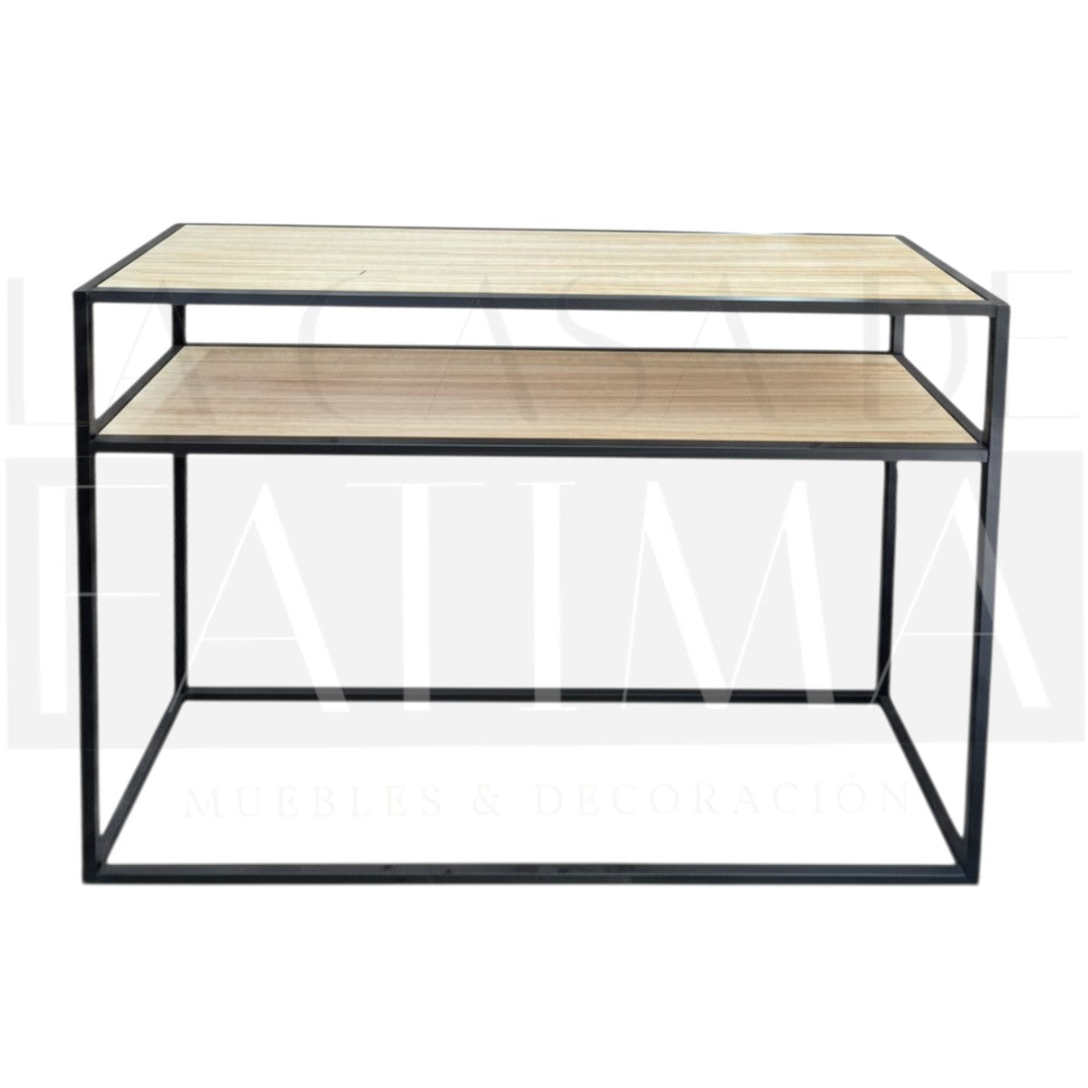 Mesa de Arrimo Industrial Metal & Madera 100