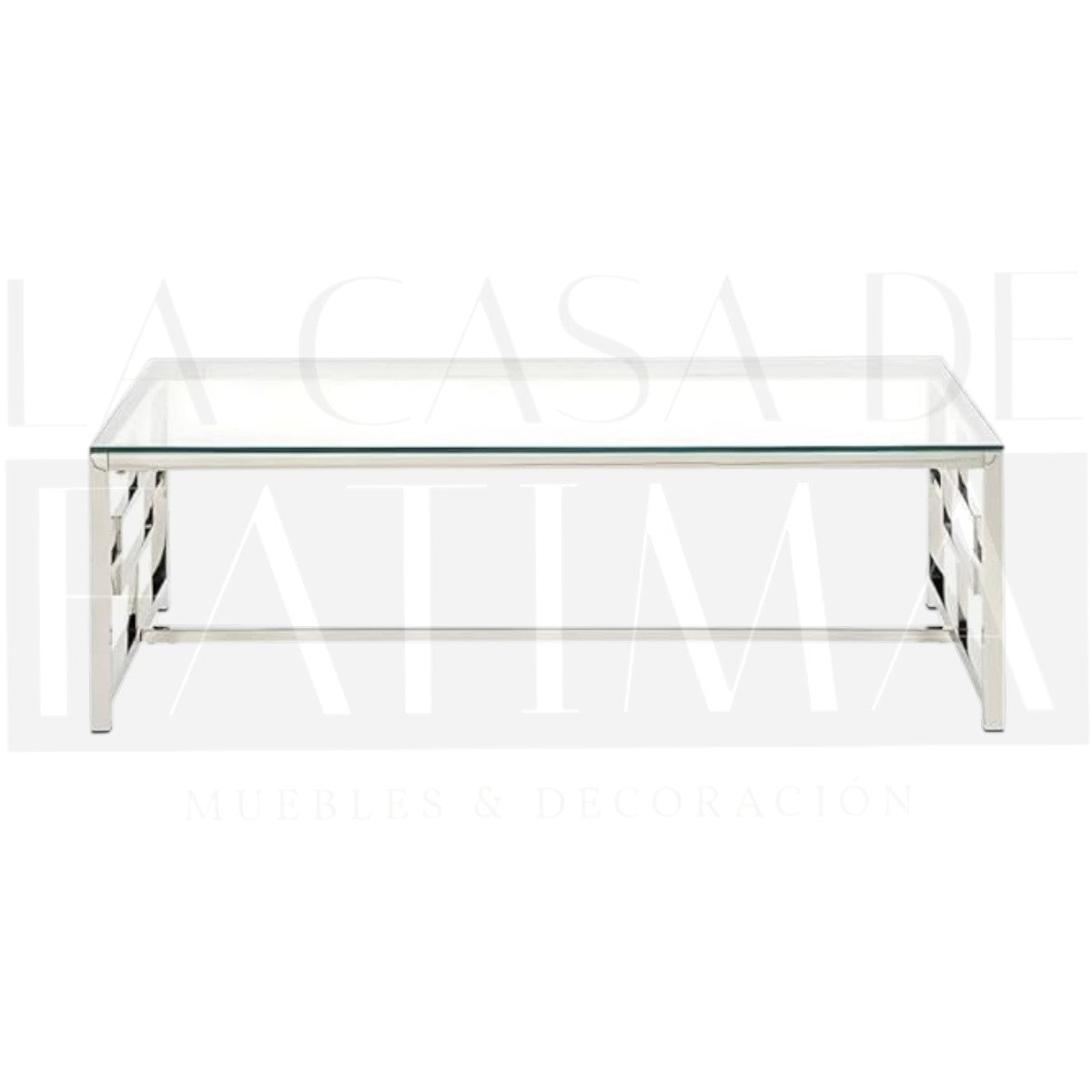 Mesa de Centro Vidrio & Metal