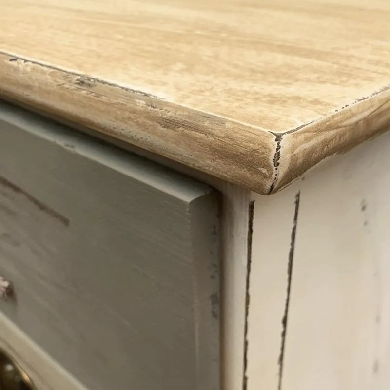 Cabinet Shabby Gris 5 Cajones
