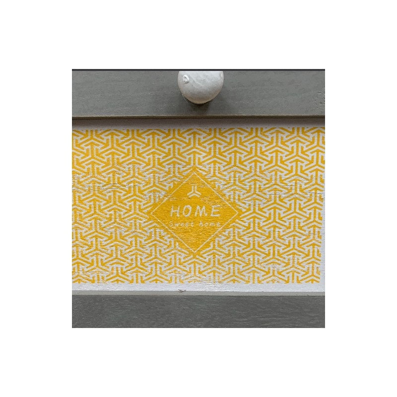 Cabinet Vintage Gris 4 Cajones