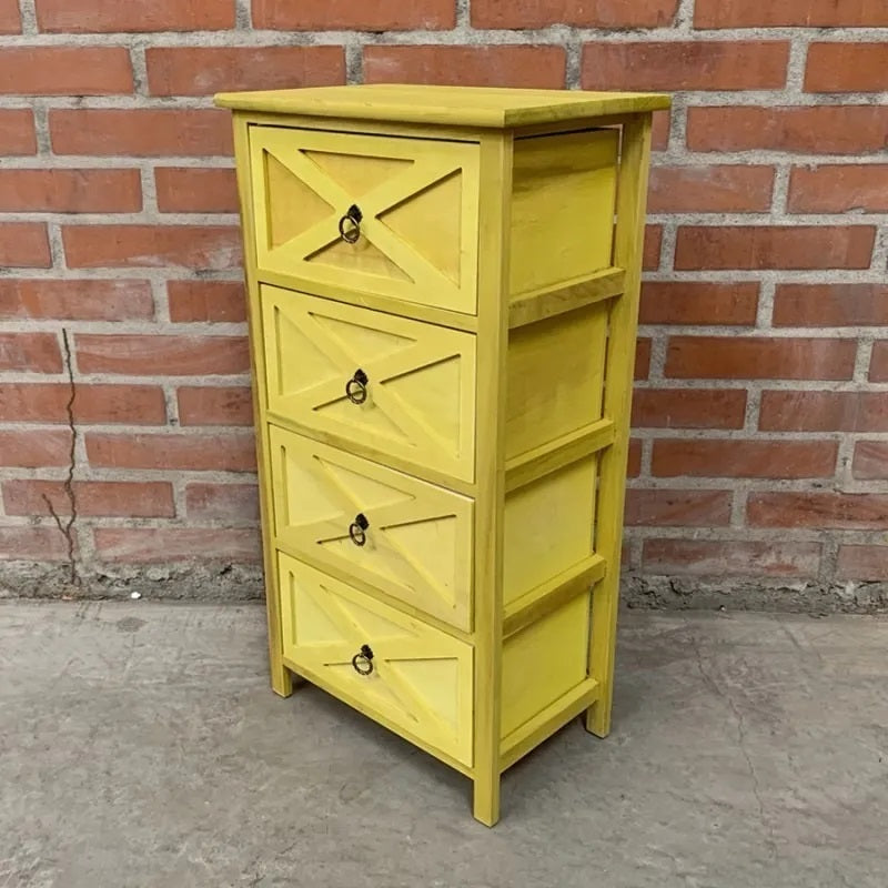 Cabinet Mostaza 4 Cajones