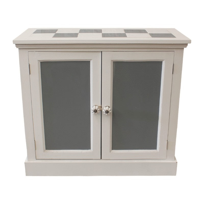 Mueble Multifuncional con Azulejos 2 Puertas