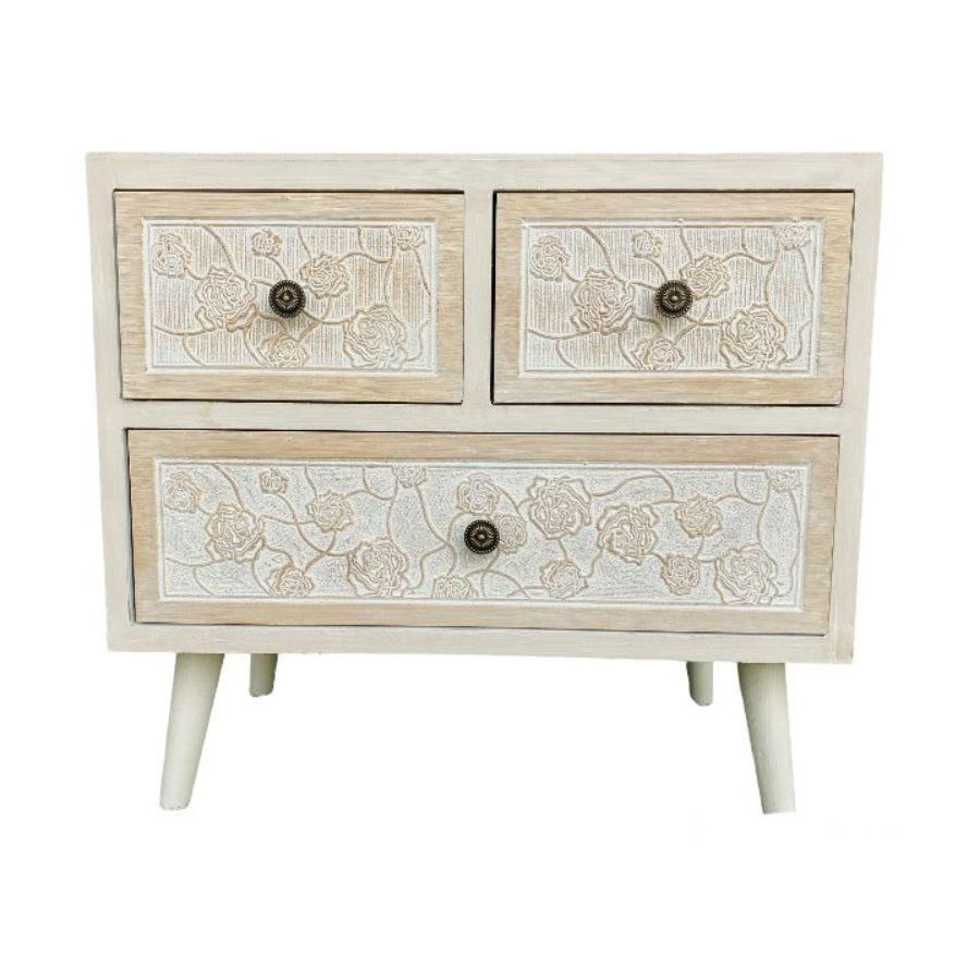 Velador Vintage 3 Cajones