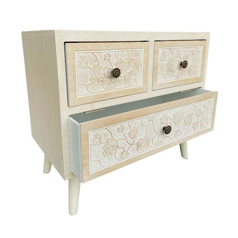 Velador Vintage 3 Cajones