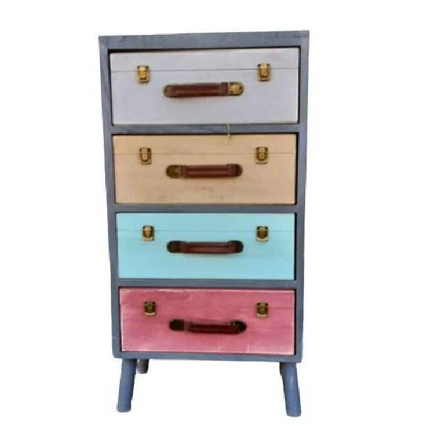 Cabinet Baúl Vintage 4 Cajones