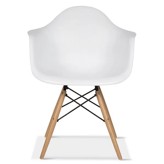 Set 4 Sillas The Shop estilo Eames Blanca