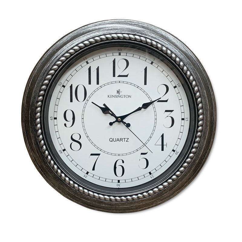 Reloj Mural Decorativo plateado Kensintong