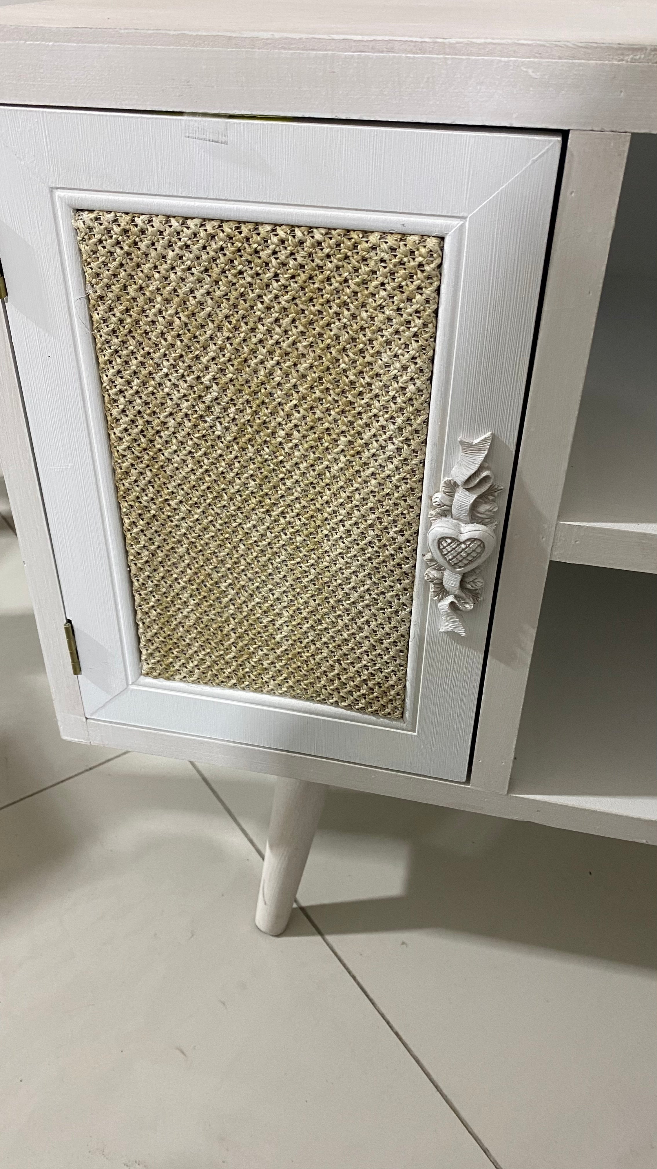 Mesa Rack Vintage Cáñamo