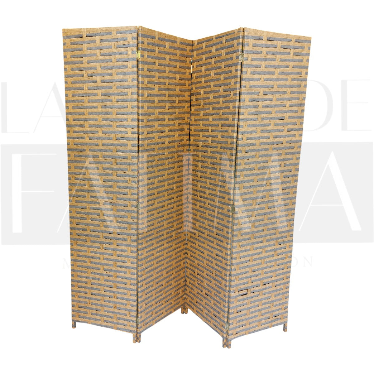 Biombo Tramado Gris Beige