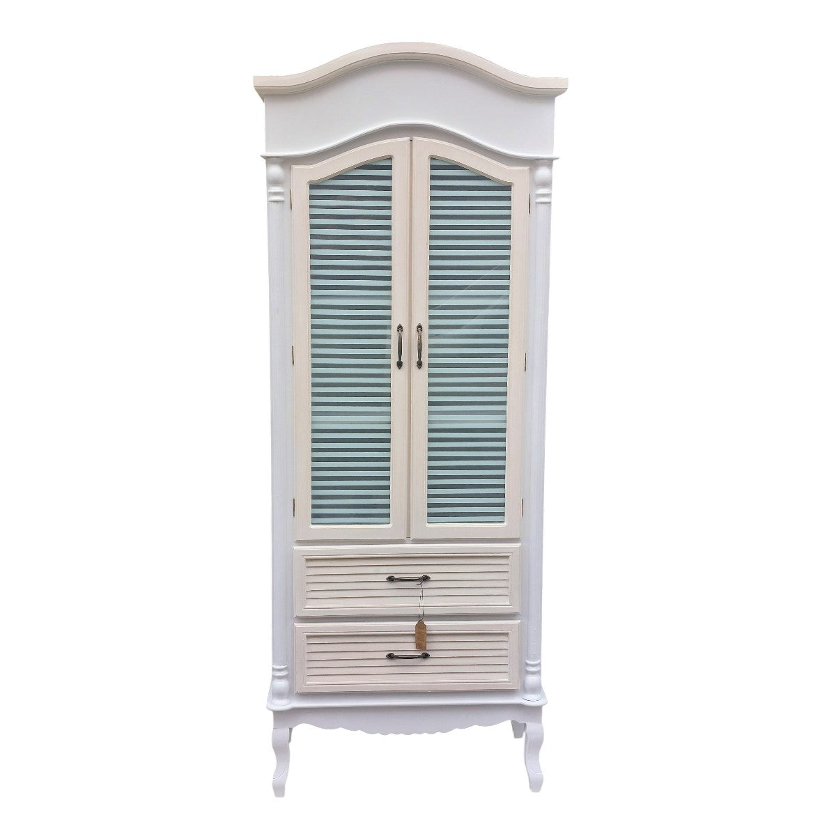 Vitrina Provenzal Venecia 2 Cajones