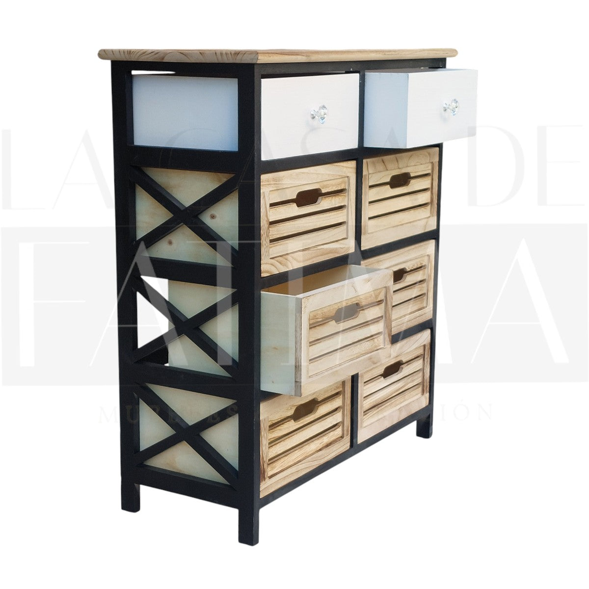 Cabinet Madera 8 Cajones