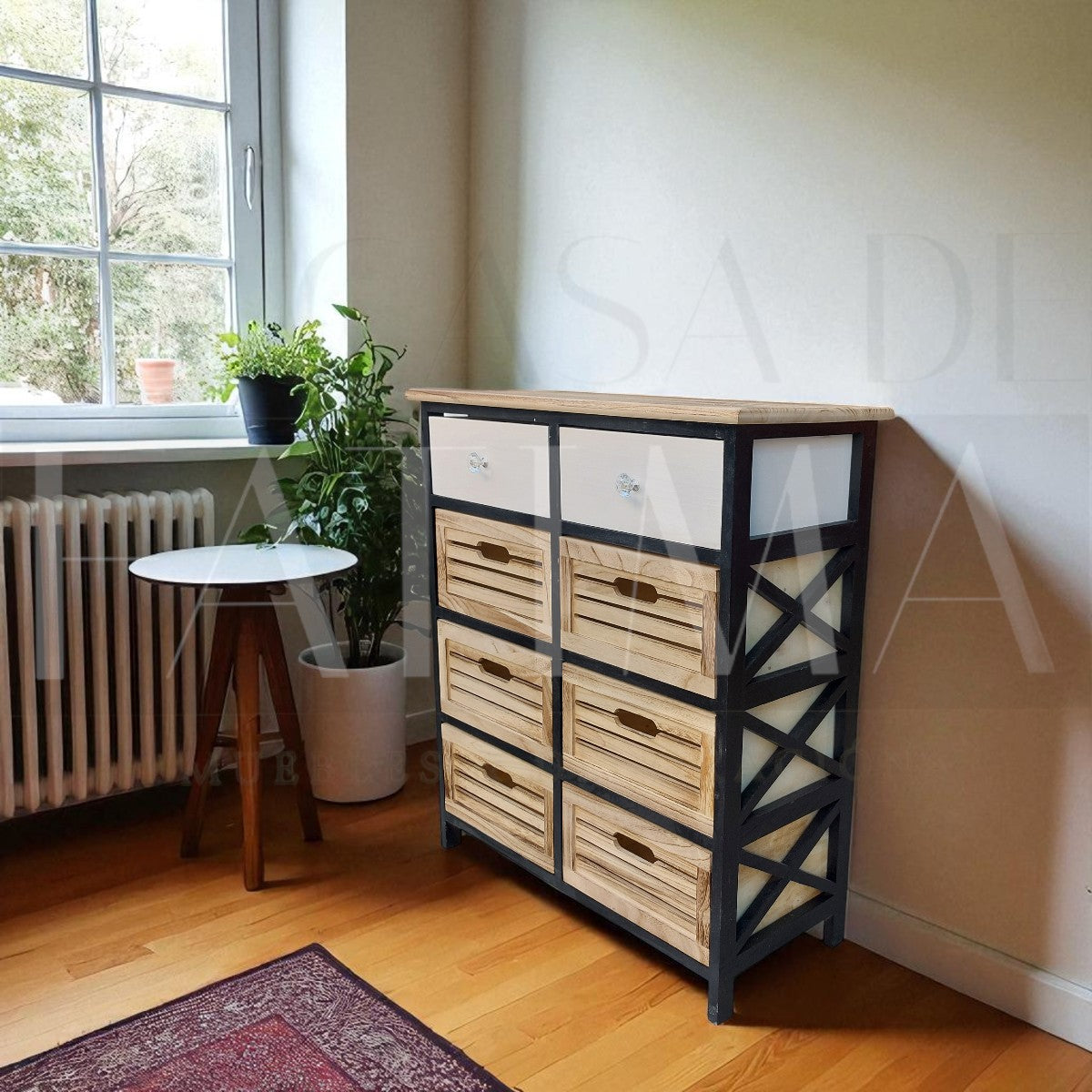 Cabinet Madera 8 Cajones
