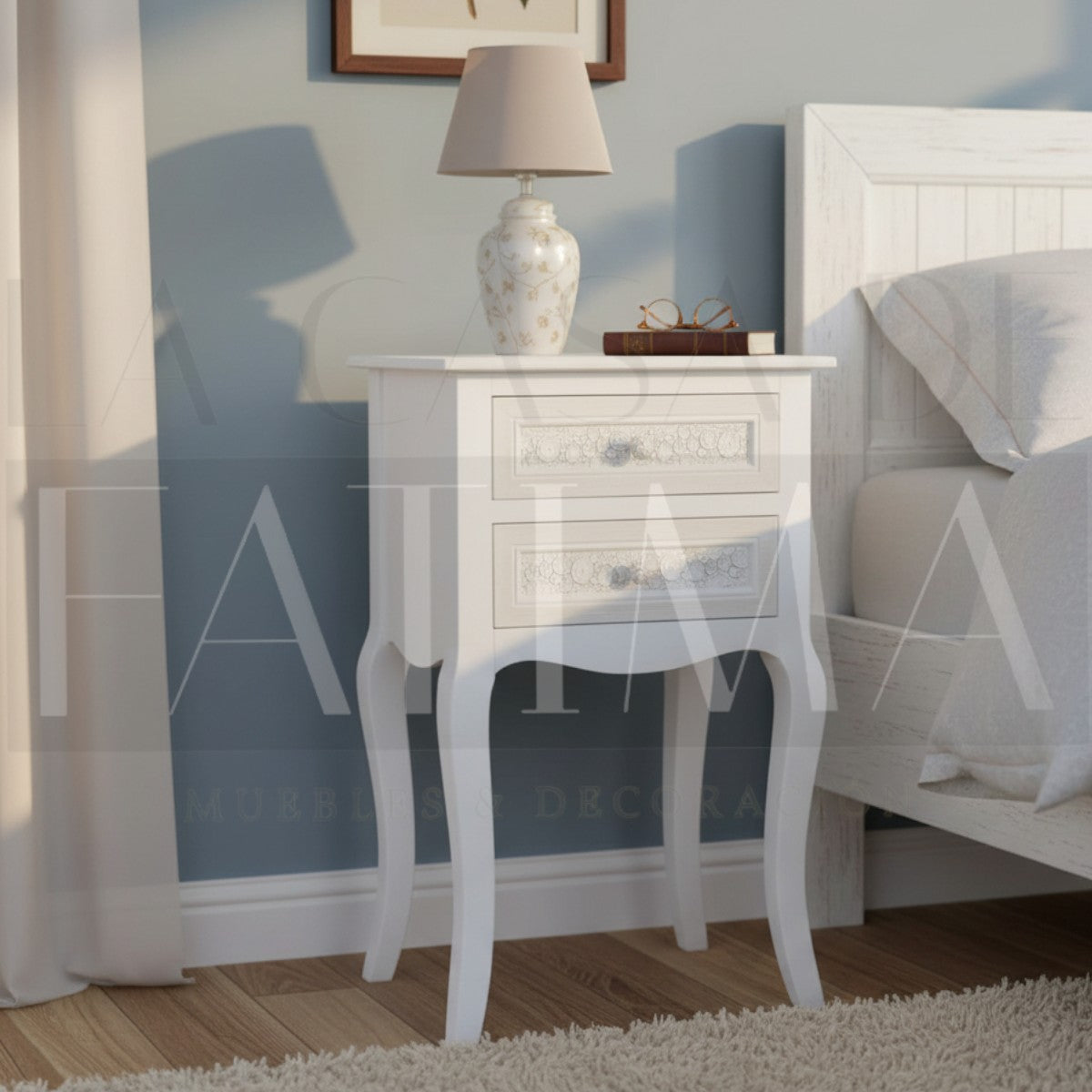 Velador Vintage 2 cajones