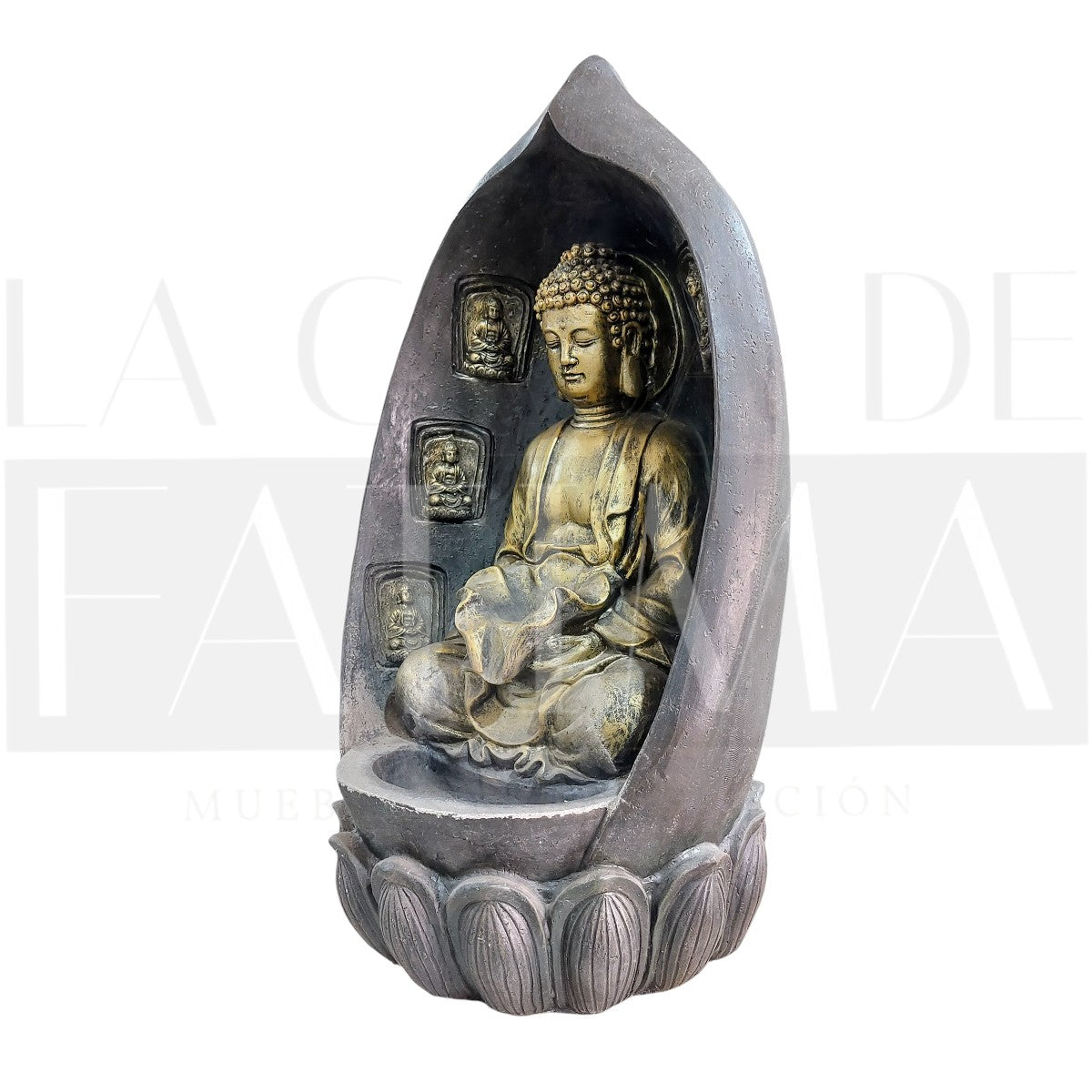 Fuente de Agua "Buda Loto"