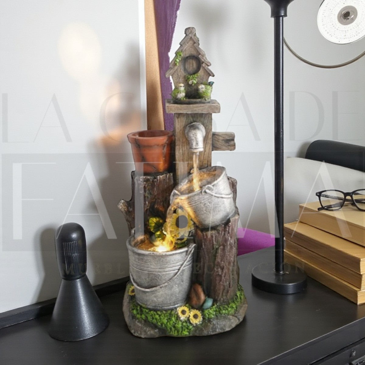 Fuente de Agua Baldes