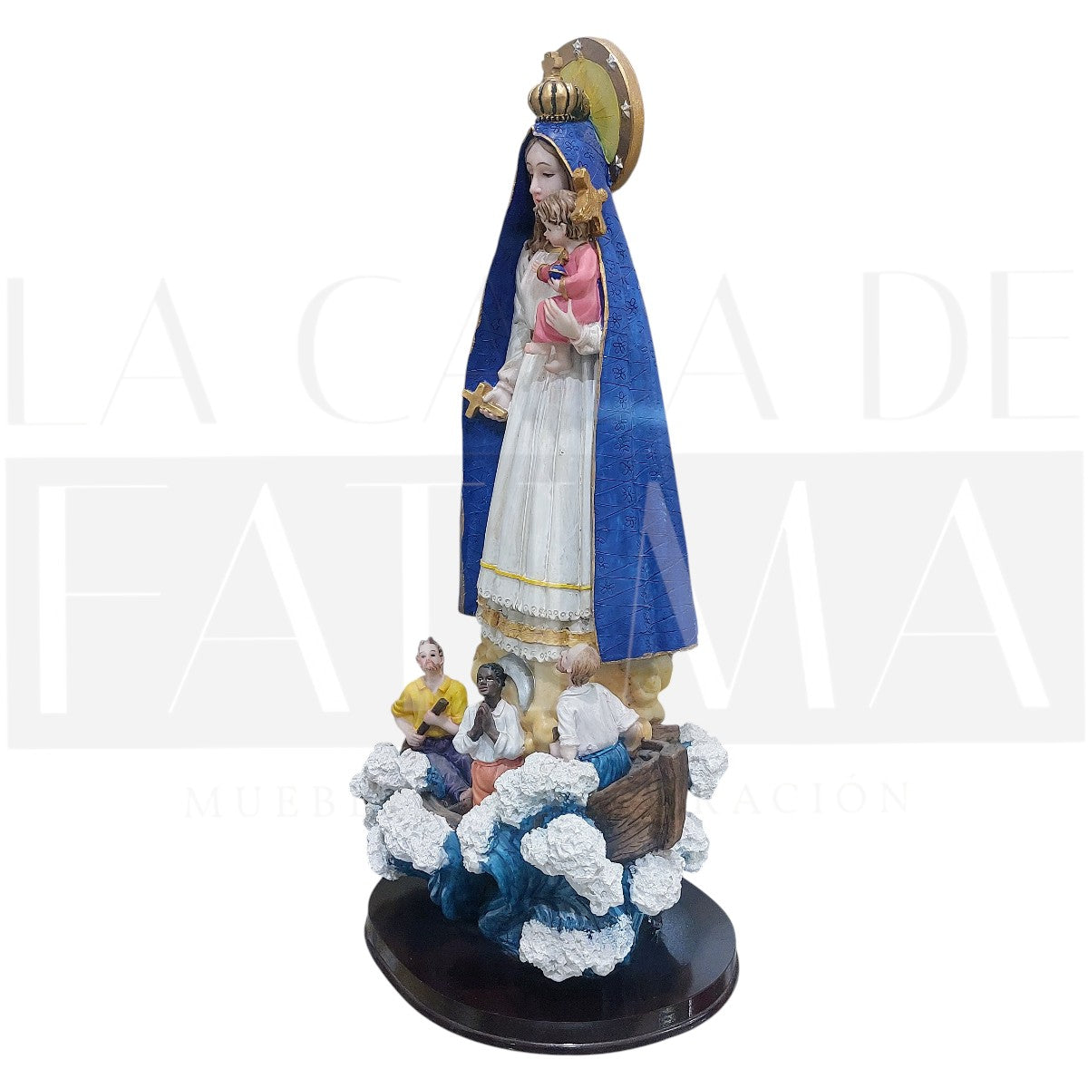 Virgen de la Caridad del Cobre 55 cms.