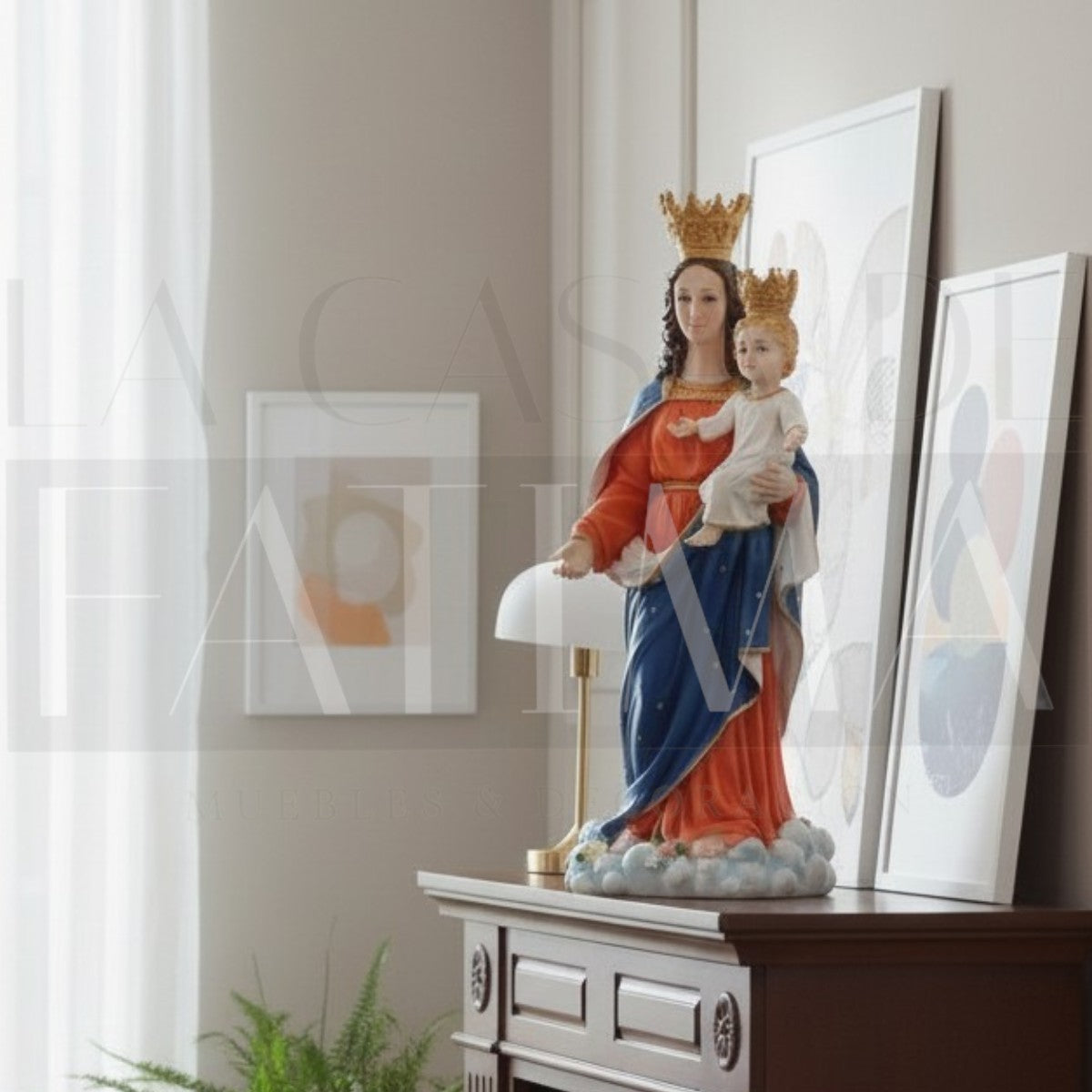 Imagen de la Virgen María Auxiliadora 76 cms.