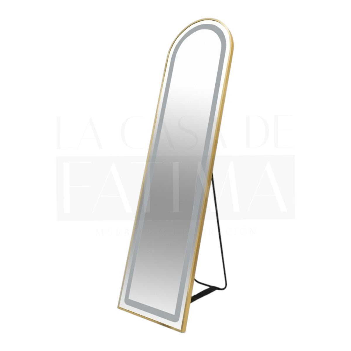 Espejo Rectangular LED Blanco de Cuerpo Completo con Pedestal 150x40 cm (Copia)
