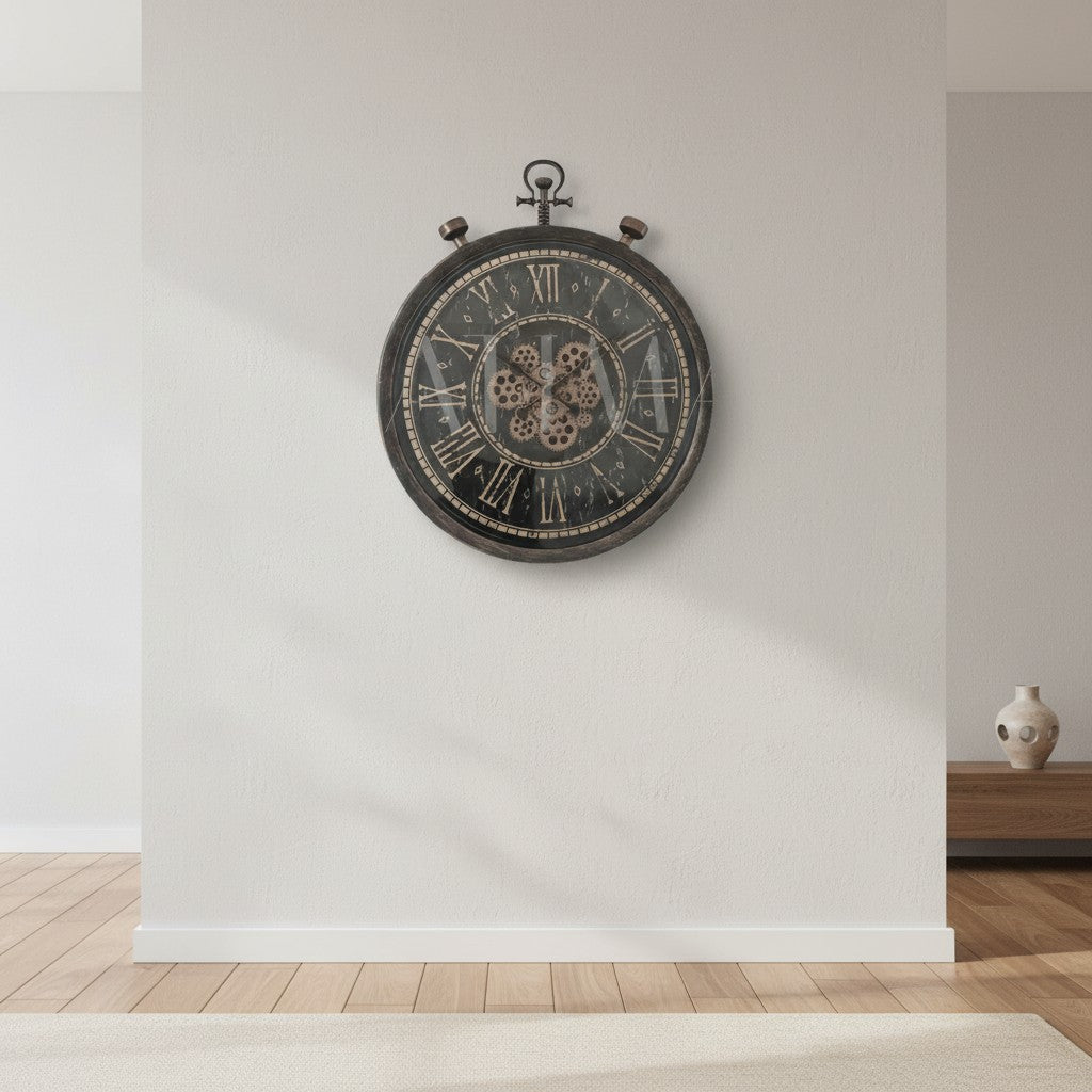 Reloj Mural Cronógrafo Vintage 61 cm