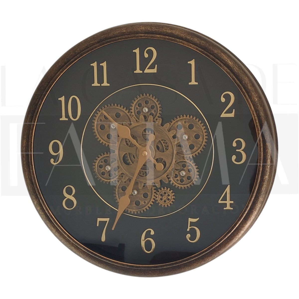 Reloj Mural Decorativo Mechanic Black