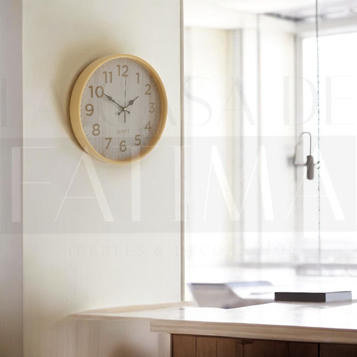 Reloj Mural Decorativo Wood