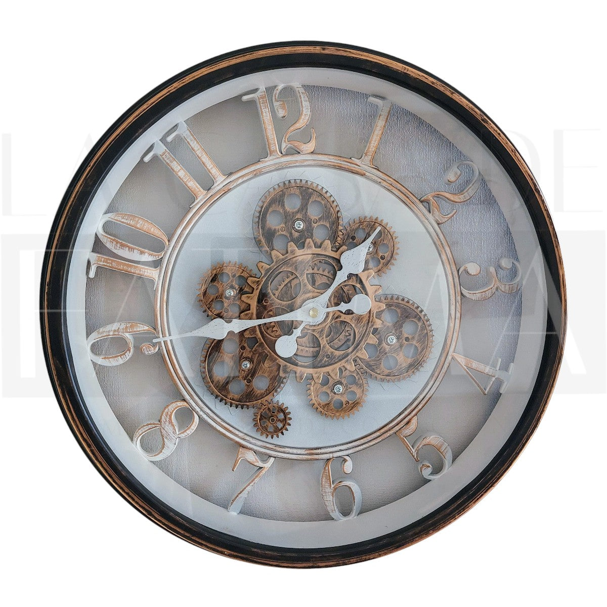 Reloj Mural Mechanic Gold