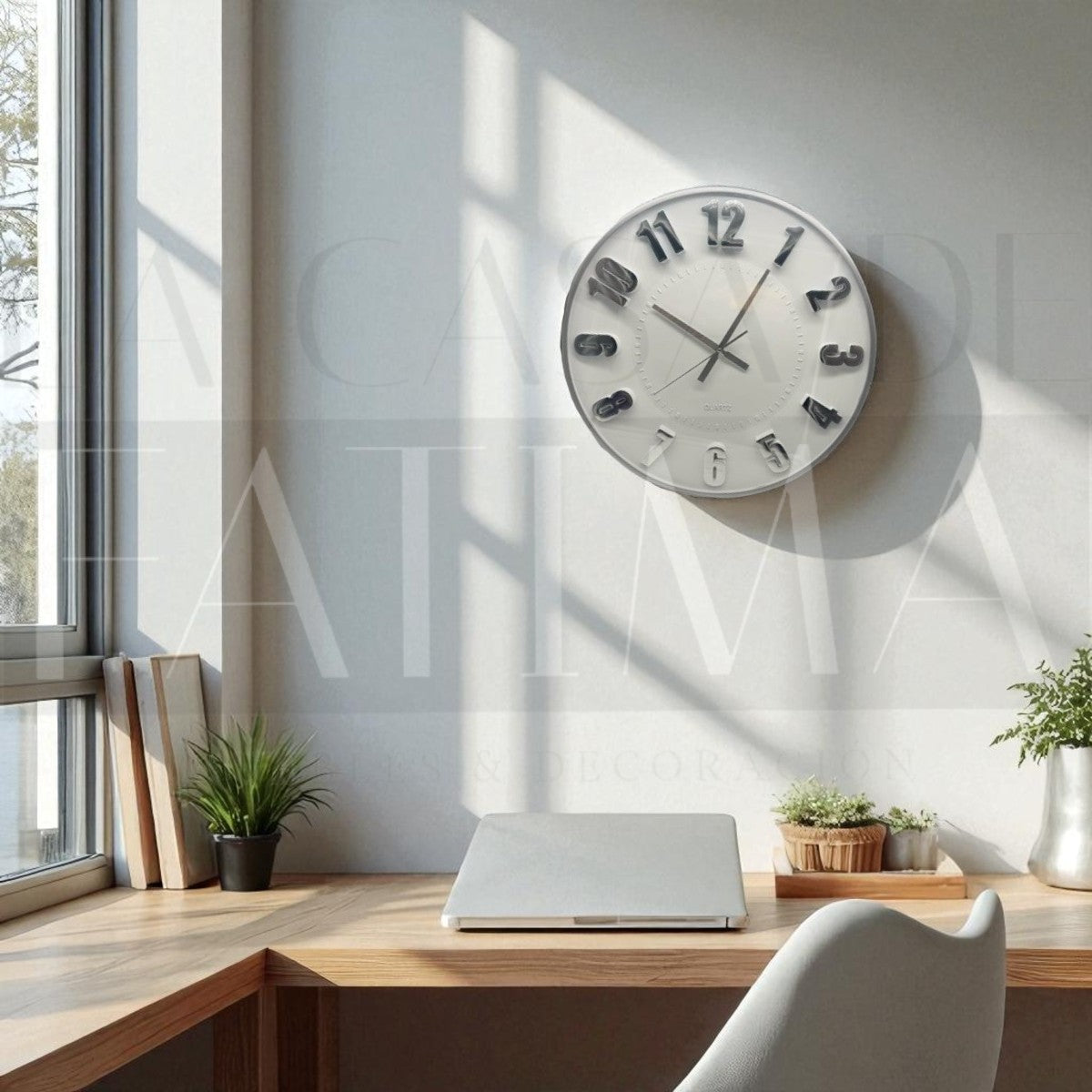 Reloj Mural Blanco