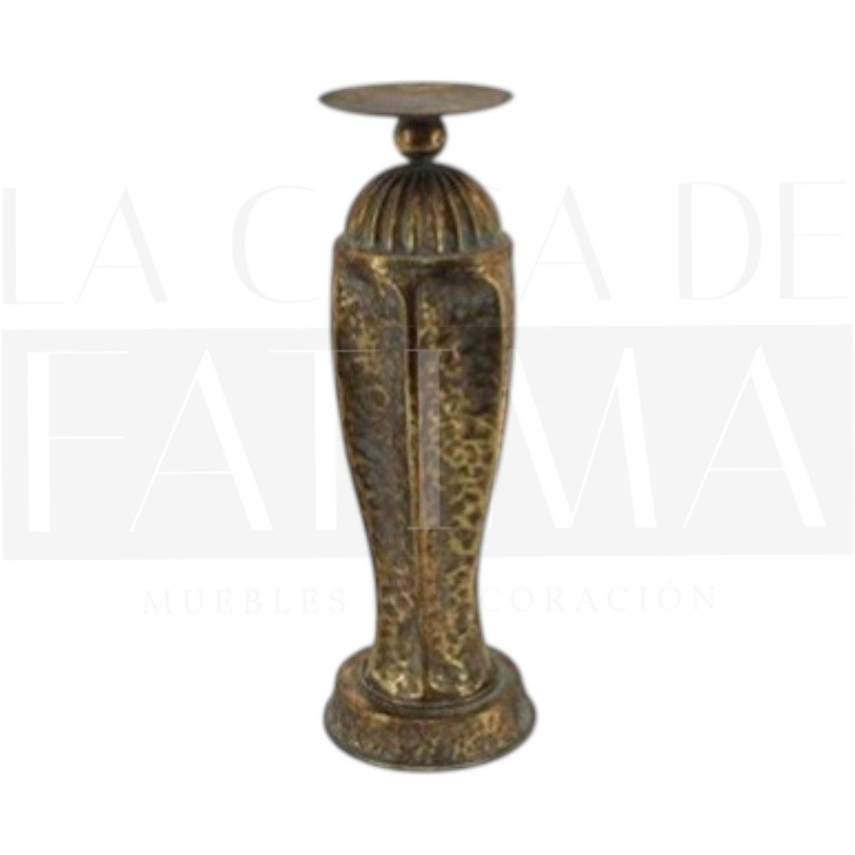 Candelabro Metálico Vintage Alto